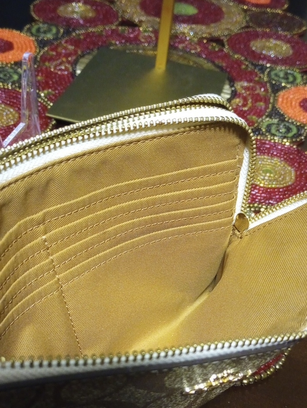Coach Double Zipper Wristlet F16109 - Picture 11 of 16